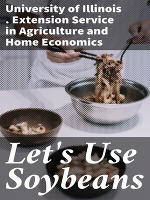 cover image of Let's Use Soybeans